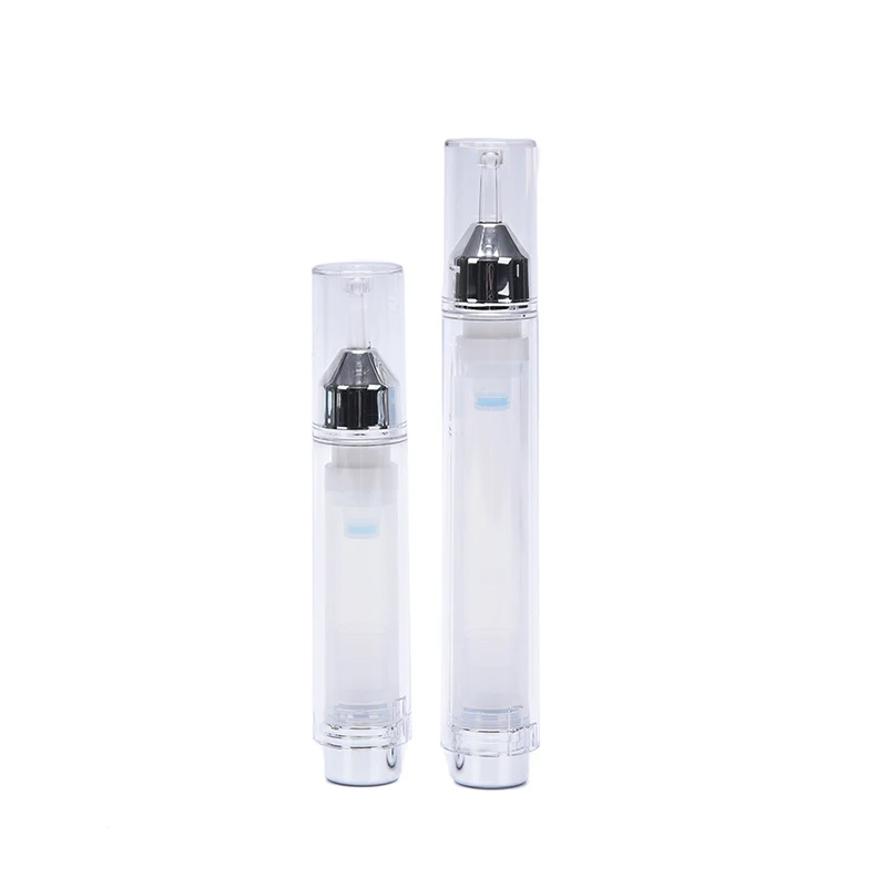 5/10/15ml Empty Syringe Vacuum Hydro Lifting Bottle Plastic Airless Ulthera Pump Tube Cosmetic Eye Cream Packaging Containers