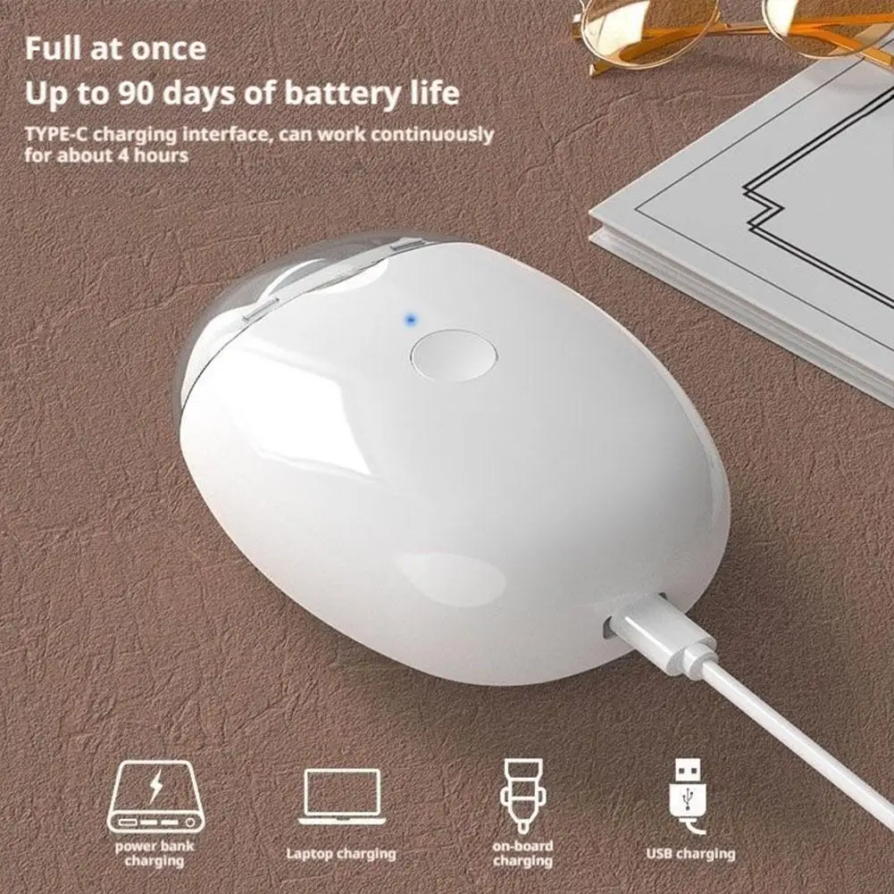 Cortauñas eléctrico portátil Semplice, cortaúñas completamente automático con luz LED para la familia, bebés, ancianos, manicura, cuidado de uñas