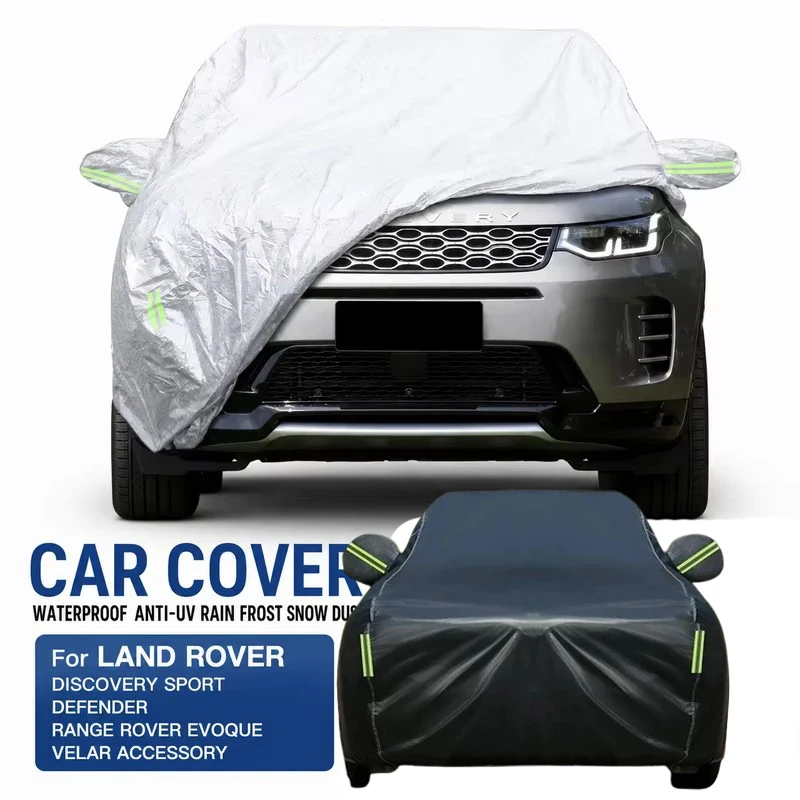 For Land Rover Discovery Sport Defender Range Rover Evoque Velar All-Weather Car Cover Waterproof Anti-UV Frost Snow Rain Dust P