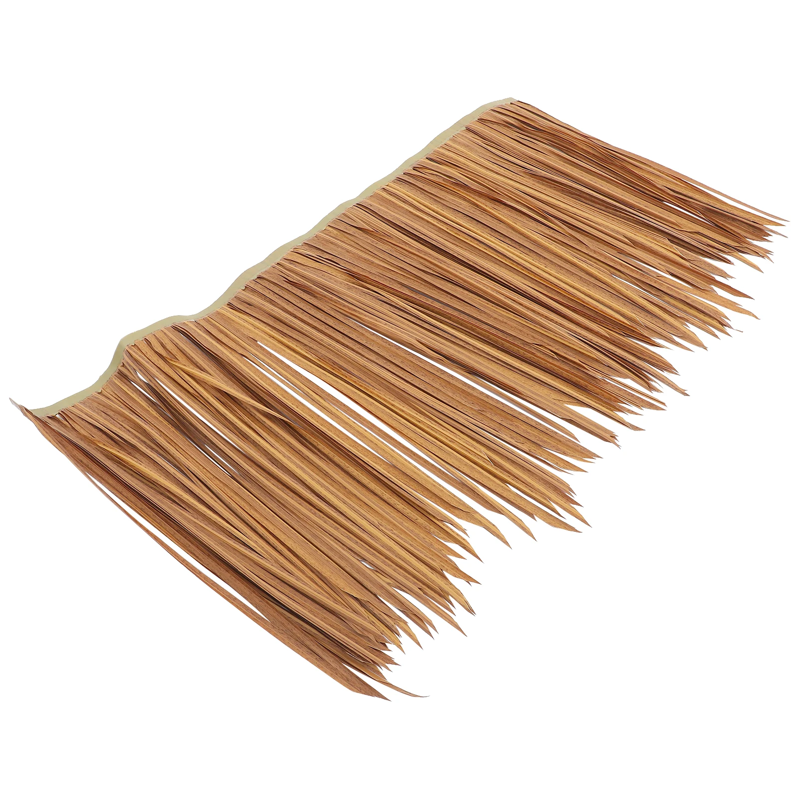 

Simulated Thatched Straw Tiles Artificial Roofing Grass Roof Synthetic Thatch Pavilion Outdoor Fire Resistant PE Material