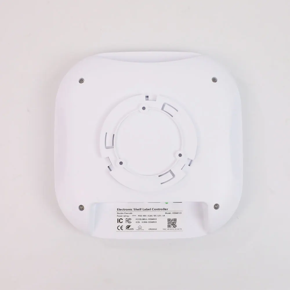 3.5인치 3색 전자잉크 전자종이 ESL 시스템 전자 가격표, 슈퍼마켓 및 대형 매장용