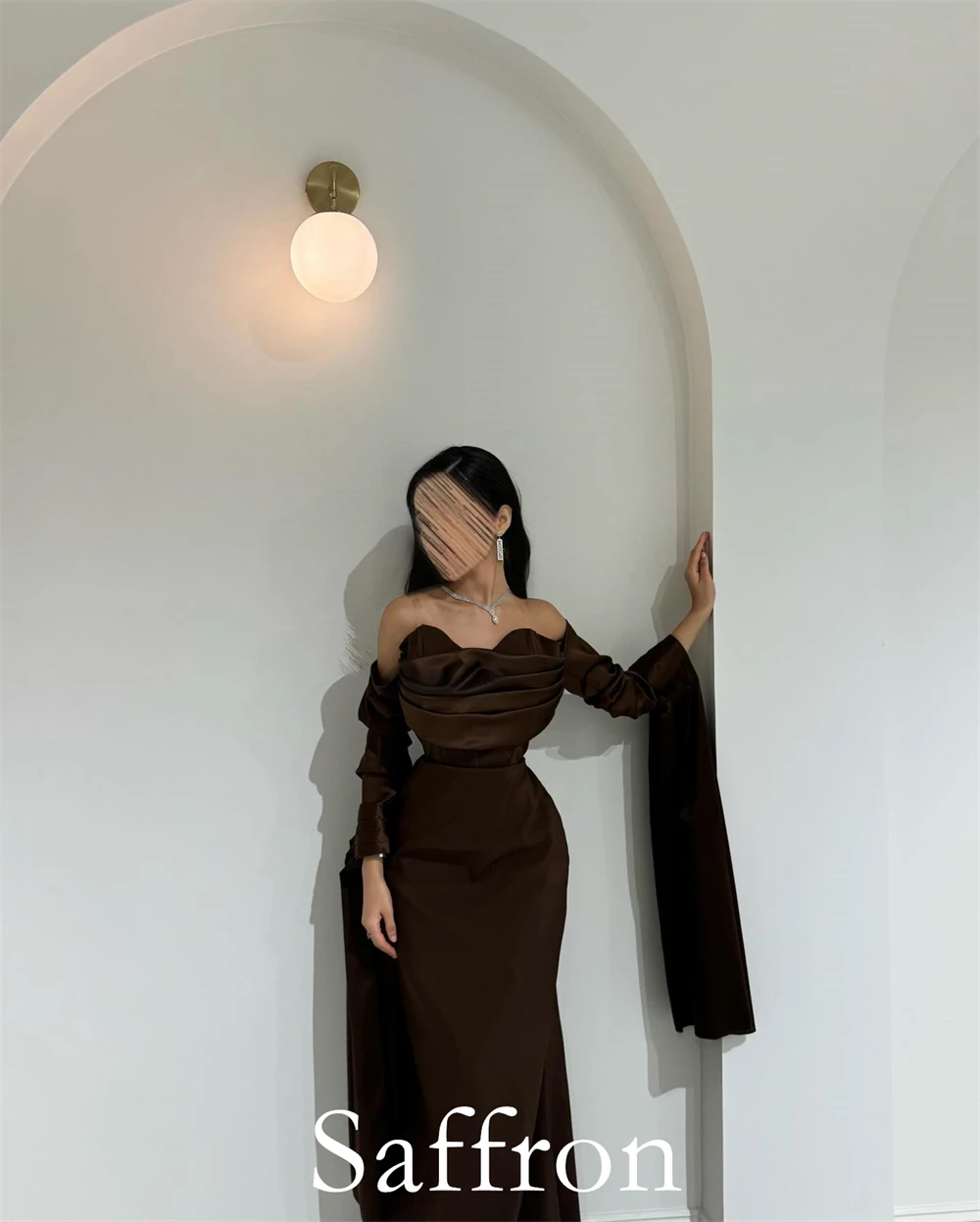 Customized Graceful Sweetheart Off the Shoulder Evening Dress Delicate Ribbons Party Dress Temperament  Mermaid Prom Dress