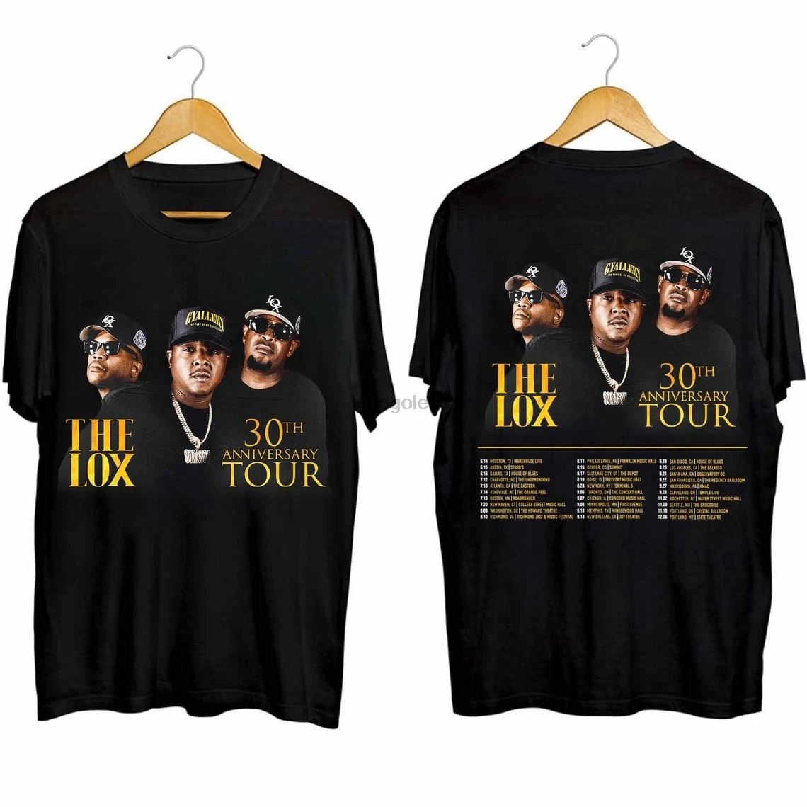 The Lox 30th Anniversary Tour 2024 Shirt The Lox Band Fan Shirt The Lox 2024 Concert Shirt 30th Anniversary 2024 Concert Shirt