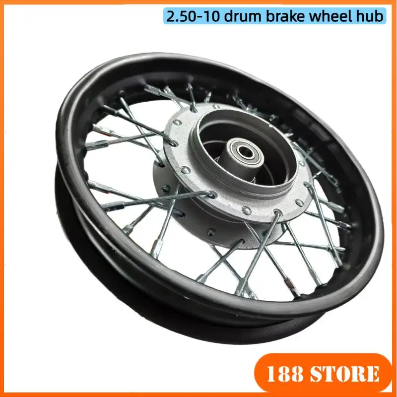 

Электрический мотоцикл/легкий электрический мотоцикл, ступица переднего колеса 2,50-10, замена барабанного тормоза, обновление