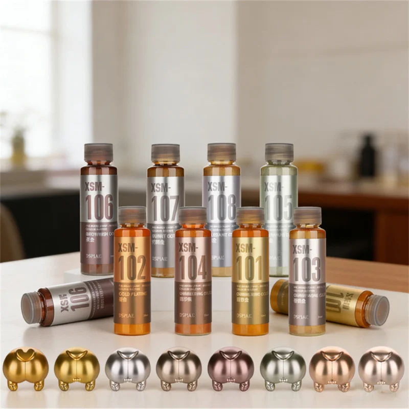 DSPIAE XSM Metallic Water Based Paint 50ML For Model Hobby DIY Airbrush Spraying Assembly Pigments Pre Mixed 2026 New