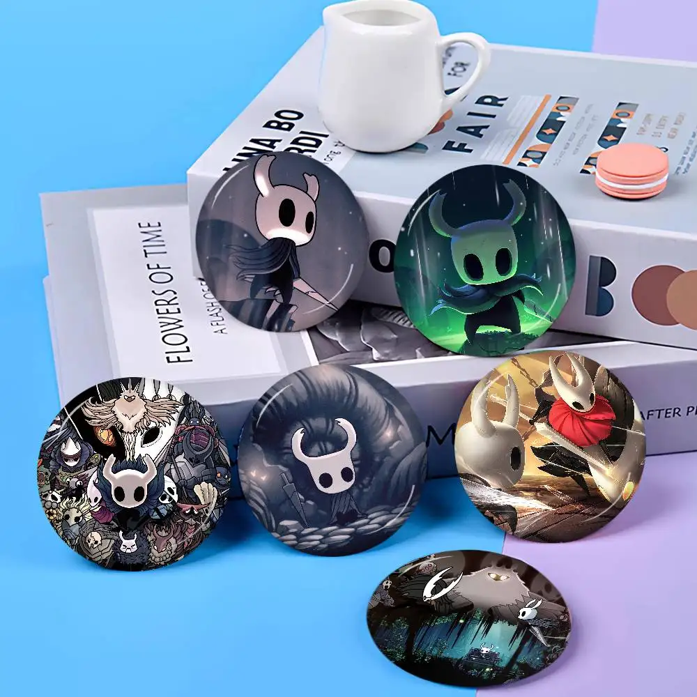Video Game H-Hollows K-Knights Customizable Soft Button Pin For Women Creative Jewelry Funny Badge Cartoon Lover Hat