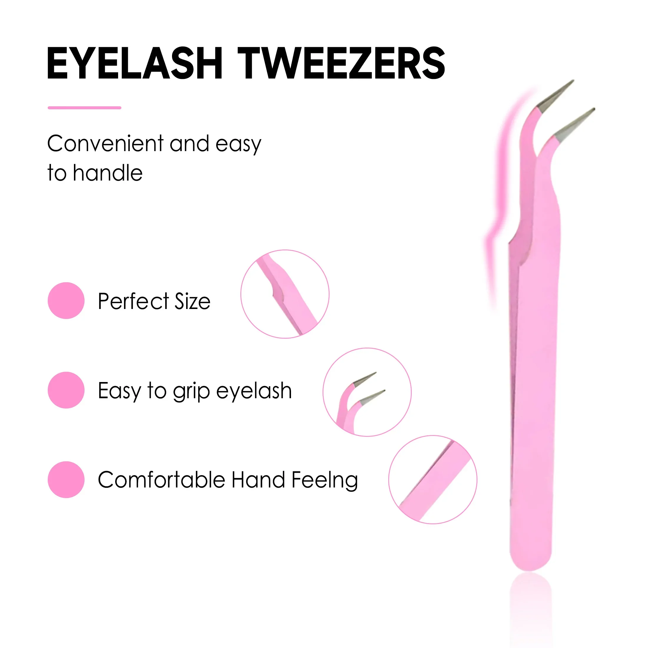 Eyelashes 240PCS Clusters Lash Bond and Seal Makeup Tools DIY Lashes Extension Kit for Lashes Tweezers Waterproof Eyelashes Set