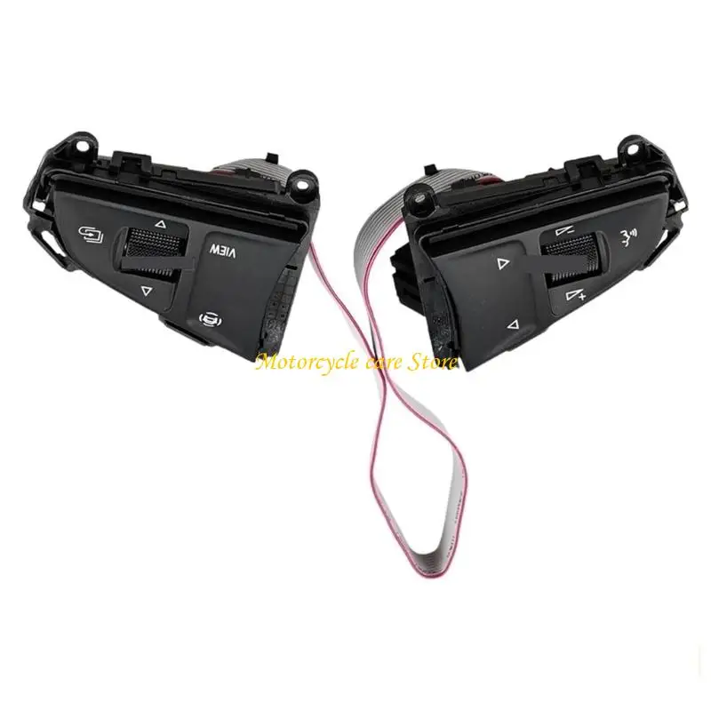 U75F Integrated Steering Wheel Control Switches 3VD919719A 3VD919719B for Cruise Stereo Navigation Functions in Vehicles