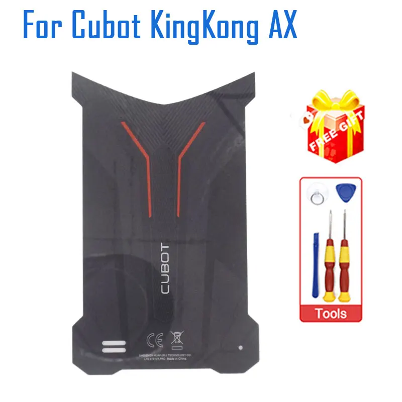 New Original Cubot KingKong AX Battery Cover Back Cover Glass Cover Plate Accessories For CUBOT King Kong AX Smart Phone