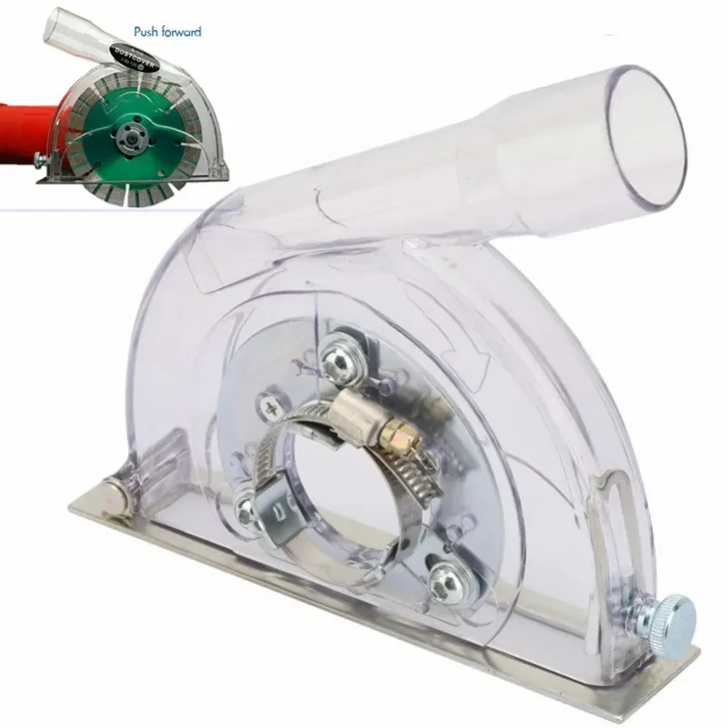 

Dust shroud for angle grinder Grinding cutting Collection Cover 115 125mm 3"/4"/5" Saw Blades Hand Angle Grinder Guard