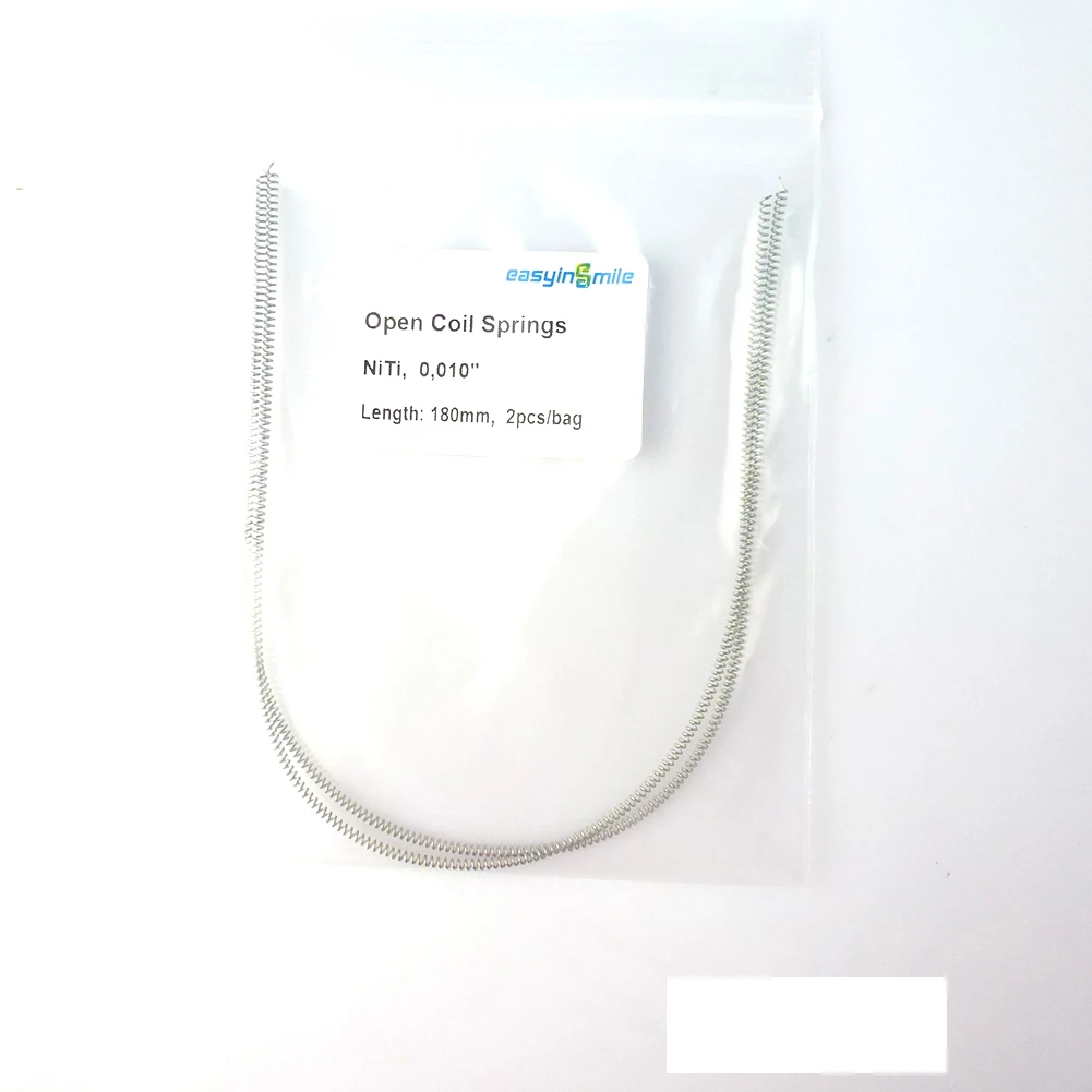 Dental Orthodontic Open Coil Spring Niti Elastic Open Distalized Springs 0.010