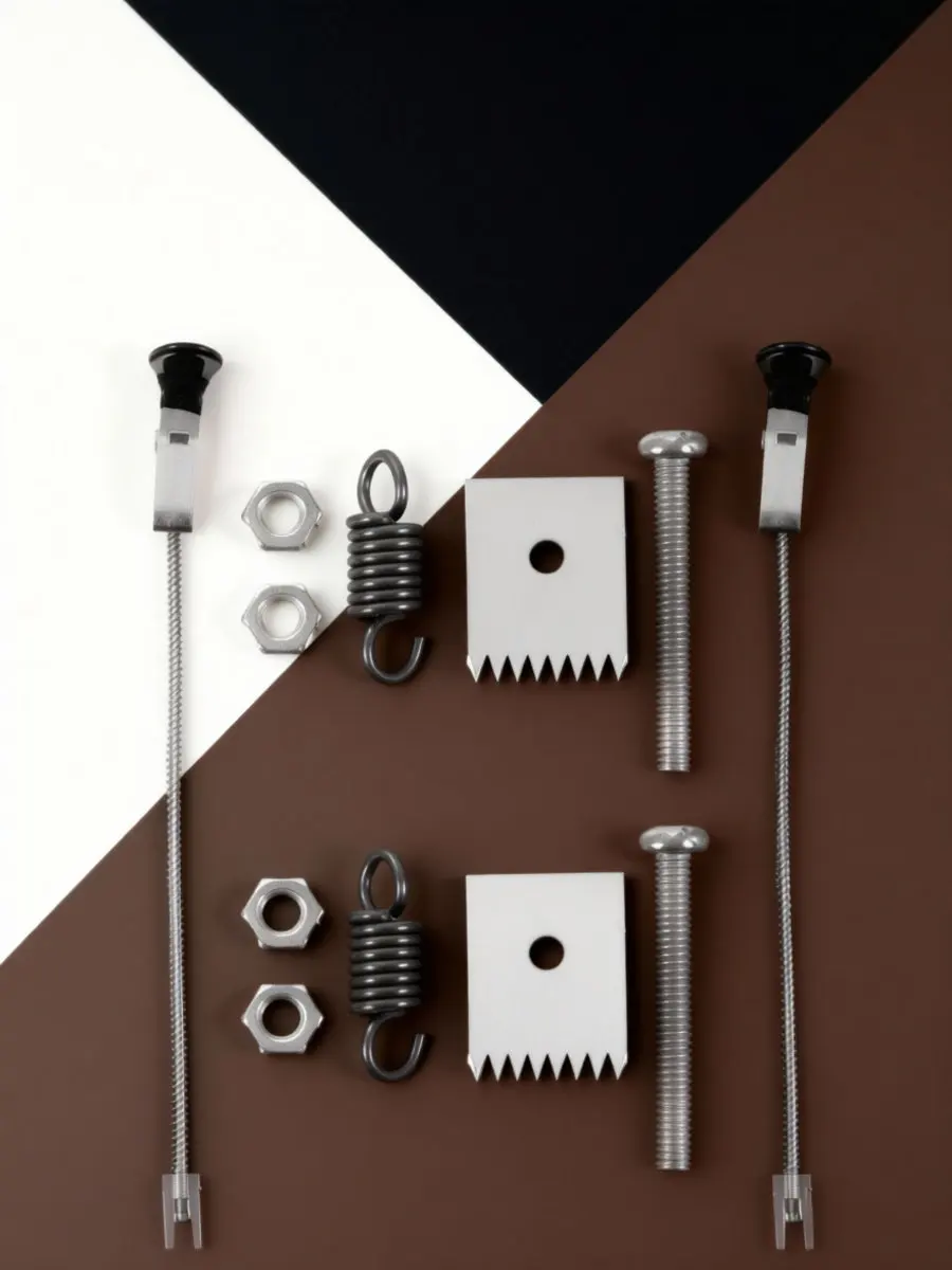 2Sets Plant Tying Machine Accessories Stainless Steel Blades Springs Staples Replacement Kit for Garden Plants Tying Tool