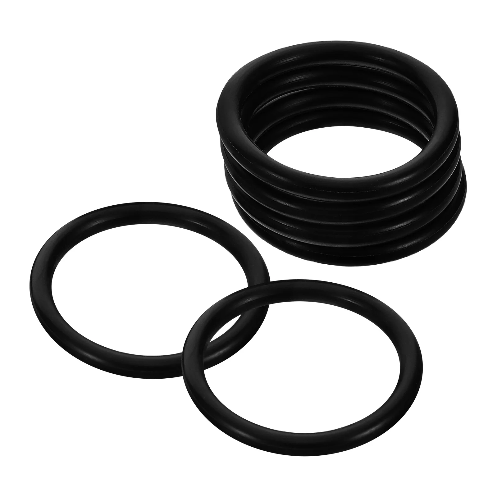 

6 Pcs Jack Oil Seal Hydraulic Repair Parts Horizontal Floor Car Replacement Plastic Durability Wide Application Compatibility