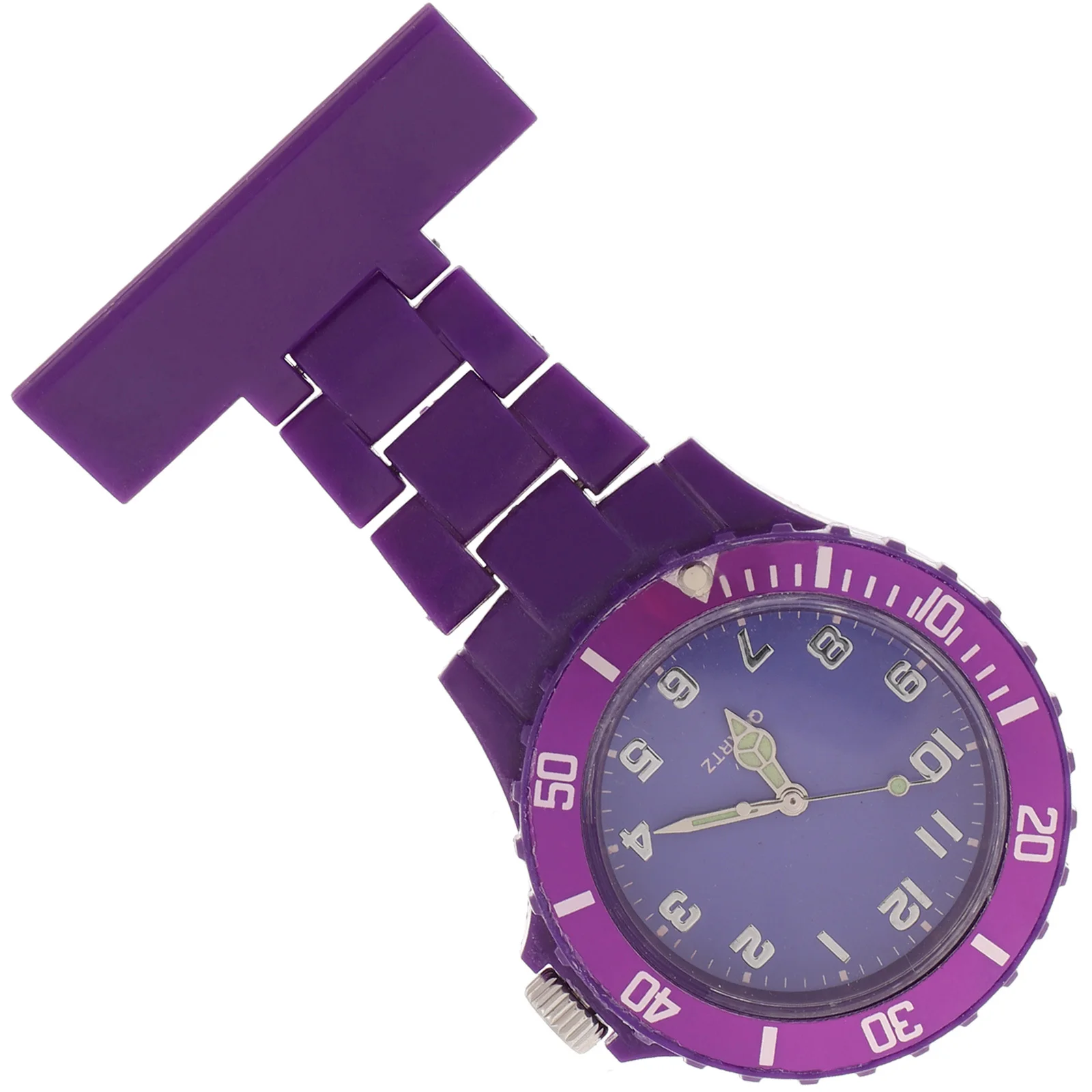 

Chest Watch Brooch Fob Lapel Pin Watches for Nurse Doctor Hospital Bright Color Durable Material Accurate Timekeeping Pocket
