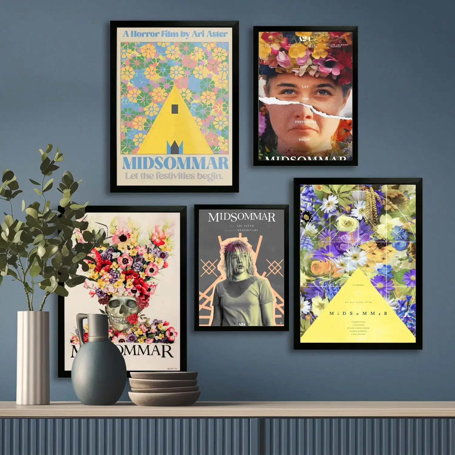 midsommar movie Canvas Art Poster and Wall Art, Picture Print, Modern Family Bedroom Decor,Decorative painting