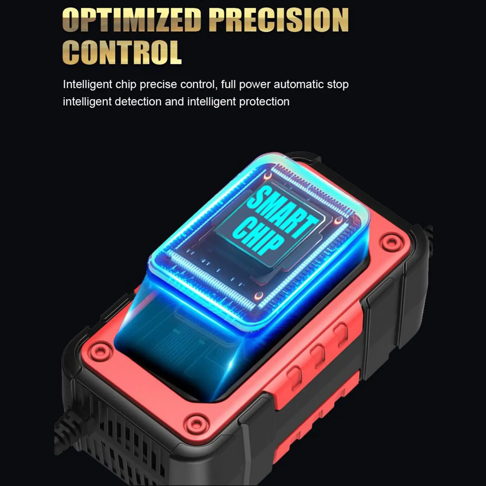 

Автомобильное зарядное устройство 12 В 6А, зарядное устройство с ЖК-дисплеем, автоматический десульфатор, устройство для обслуживания грузовика, мотоцикла, квадроцикла, лодки