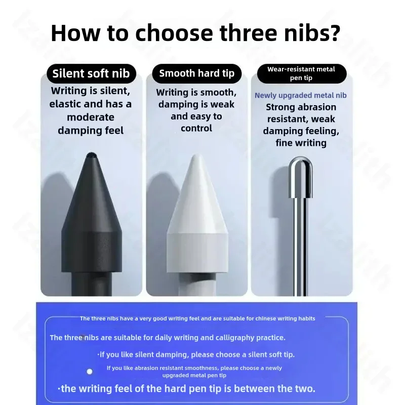 Touch Stylus S Pen Tips Replacement Nibs With Clip For Samsung Galaxy S24 S24Ultra Tab S9 S9U S9FE S Pencil Spare Nib