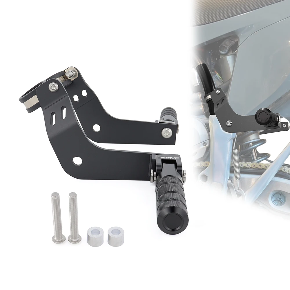 

Rear Pedals Footpegs Fit For Stark Varg MX, EX & SM 2024 2025 2026 Motorcycle Steel Passenger Foot Pegs Footrests Folding