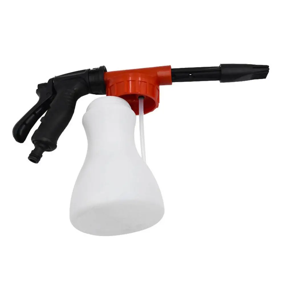 K50 Water Gun 800ml Car Washing Snow Foam Gun Bottle Sprayer Soap Shampoo Sprayer for Garden Hose Window Soap Cleaning Washing