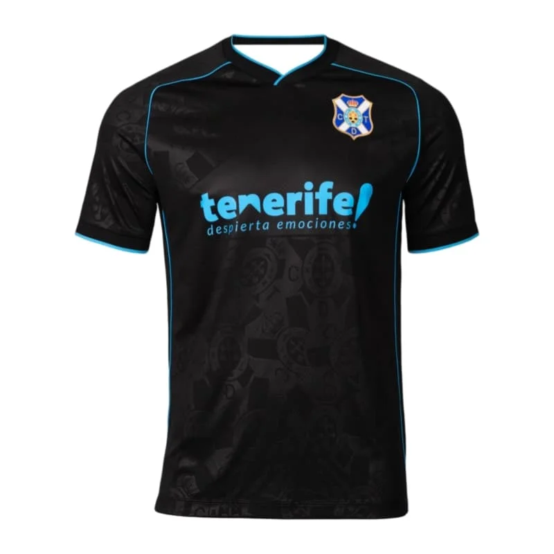 Neue 2026 Tenerife 26-27 Saison Heim- & Auswärtstrikots – Y2K Atmungsaktives Kurzarm-Sport-T-Shirt für Herren (Familien-Set) – Detail 5