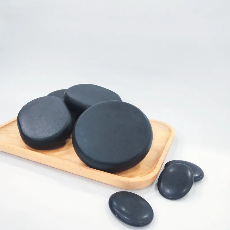 4 Pcs Professional Large Massage Kit Jade Energy Stone Set Basalt Hot Rocks Stones Relaxing For Home Salon Relaxion Massage Body