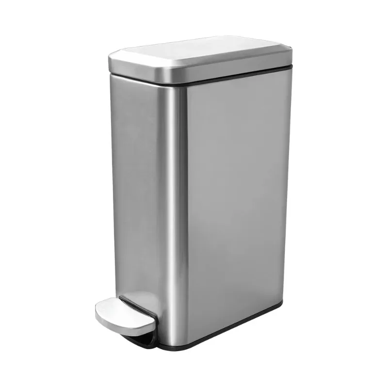 

Commercial Floor Type 6L 10L 15L 18L Removable Inner Barrel Stainless Steel Pedal Trash Can
