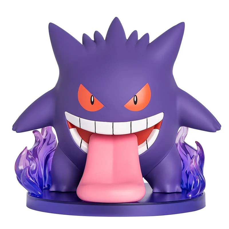 

Pokemon Hand Geng Ghost Decoration Doll Fat Ding Authentic Around The Tide Play Fairy Ebo Hand Model Holiday Gift Toys