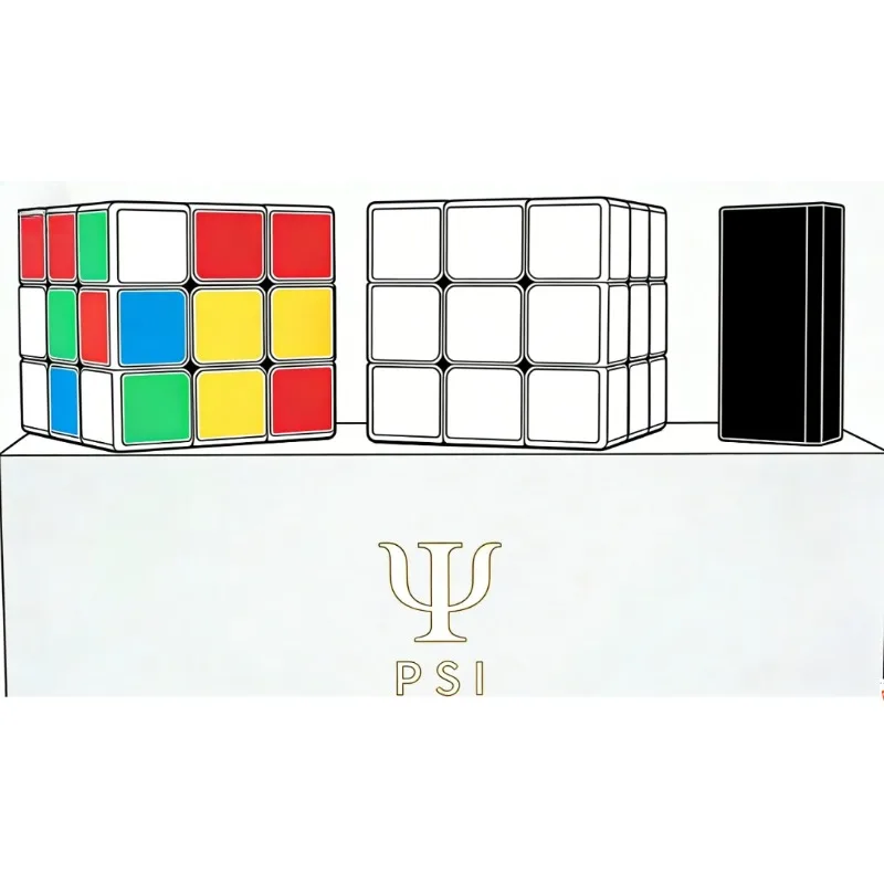 

PSI Magic Cube by Wenzi Magic & Bond Lee – Stage & Street Magic Trick, Illusion Gimmick Props