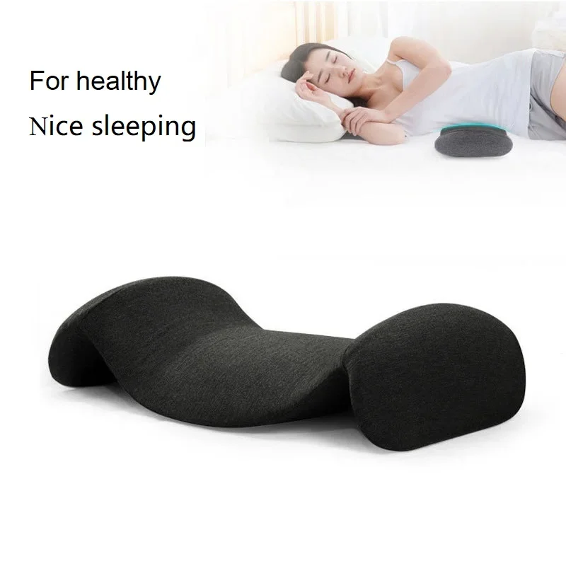 M Shape Sleeping Pillow waist pillow Back Pain Pregnancy Memory Foam Side Sleeper Orthopedic Waist Support Pillow Bed