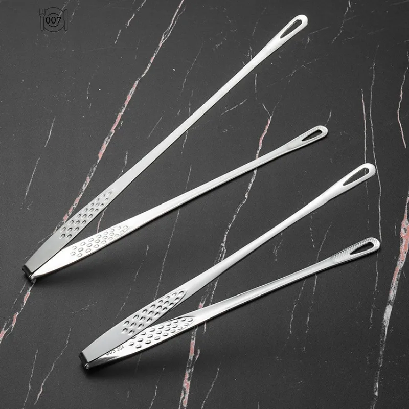 Kitchen Tongs StainlessSteel Barbecue Tongs ClipBBQ Grill Meat TongsCooking Tweezers for FoodUtensils Kitchen Accessories