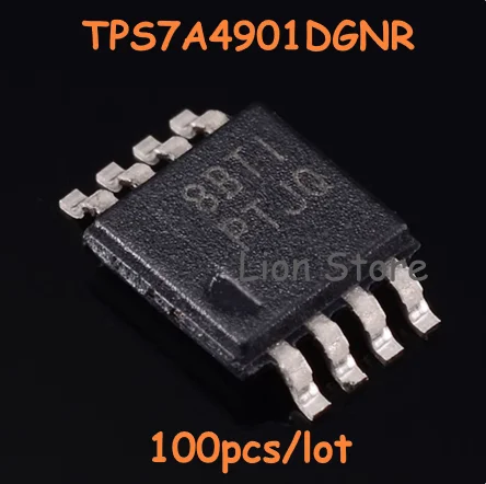 

100pcs/lot TPS7A4901DGNR For TI Texas Instruments Low Differential Voltage Regulator Chip ICs