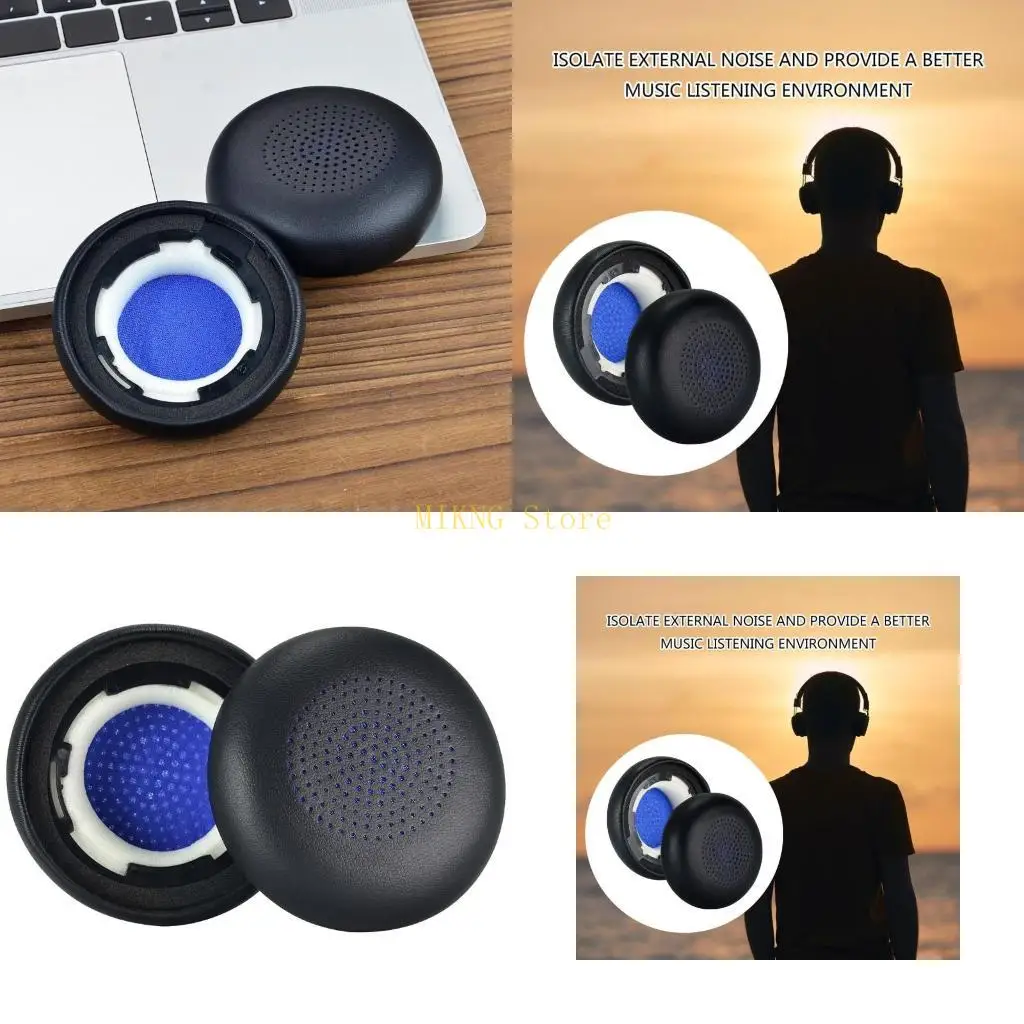 Белковая кожа наушники для наушников PowerConf H700 H500 мягкие губки на кожу