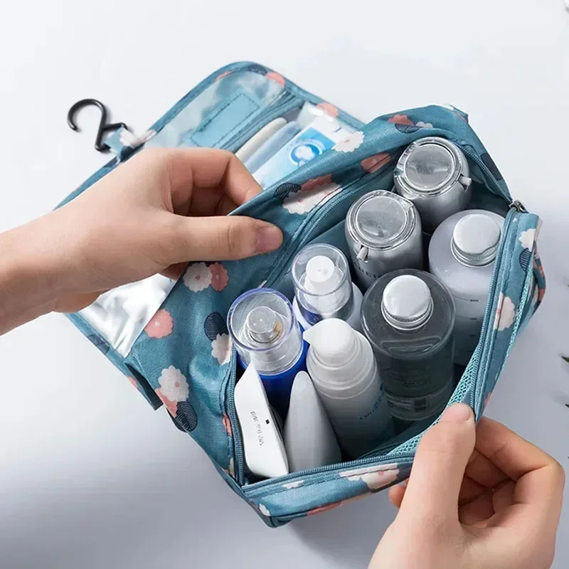 Multifunctional Travel Hook makeup bag Cosmetics Storage Bag Waterproof Toiletries Beauty Organizer Ladies Bathroom Storage Bag image 5