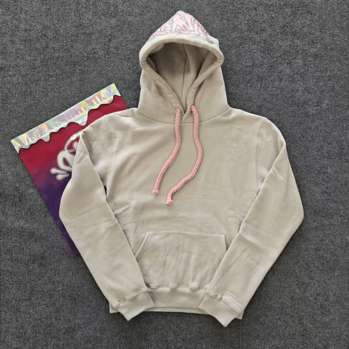 Imagen 2 del producto Moda del Reino Unido Sy Street estilo chándal y2k Harajuku hombres mujeres Casual sudaderas con capucha sueltas pantalones Hip Hop ropa deportiva Tops pantalones deportivos