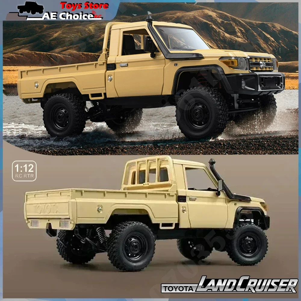 MN82Pro 1:12 Rc Car Mn82 Model Retro Full-scale Simulation Lc79 RTR 4WD 280 Motor Remote Control Pickup RC Truck Model Car Toys