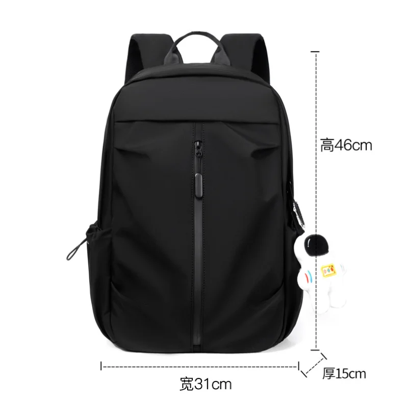 Durable Men's  Backpack - Water-Resistant, Large Capacity, Casual Business & StudentBagwithLaptop Compartment, BackpackforSchool