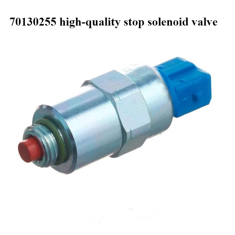 

70130255 High Quality Stop Solenoid Valve for Excavator Accessories Shutdown Solenoid Valve Shutdown Switch 701-30255