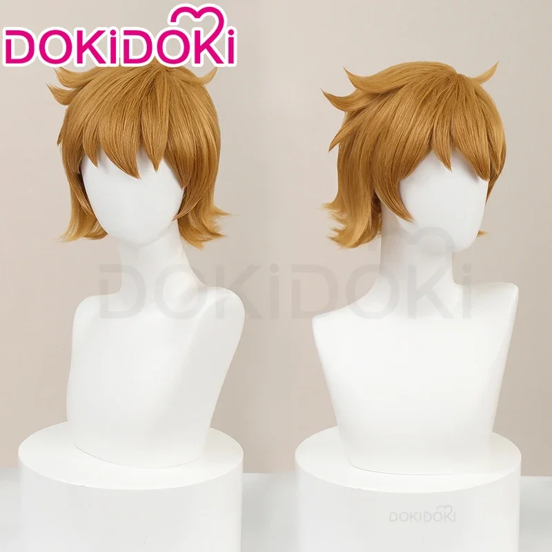 

Scott Pilgrim Wig Anime Takes Off Cosplay DokiDoki Men 30cm Short Hair Free Cap