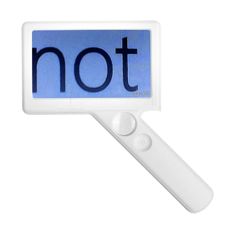 

20 times code microscope handheld high definition electronic magnifying glass identification maintenance quality inspection