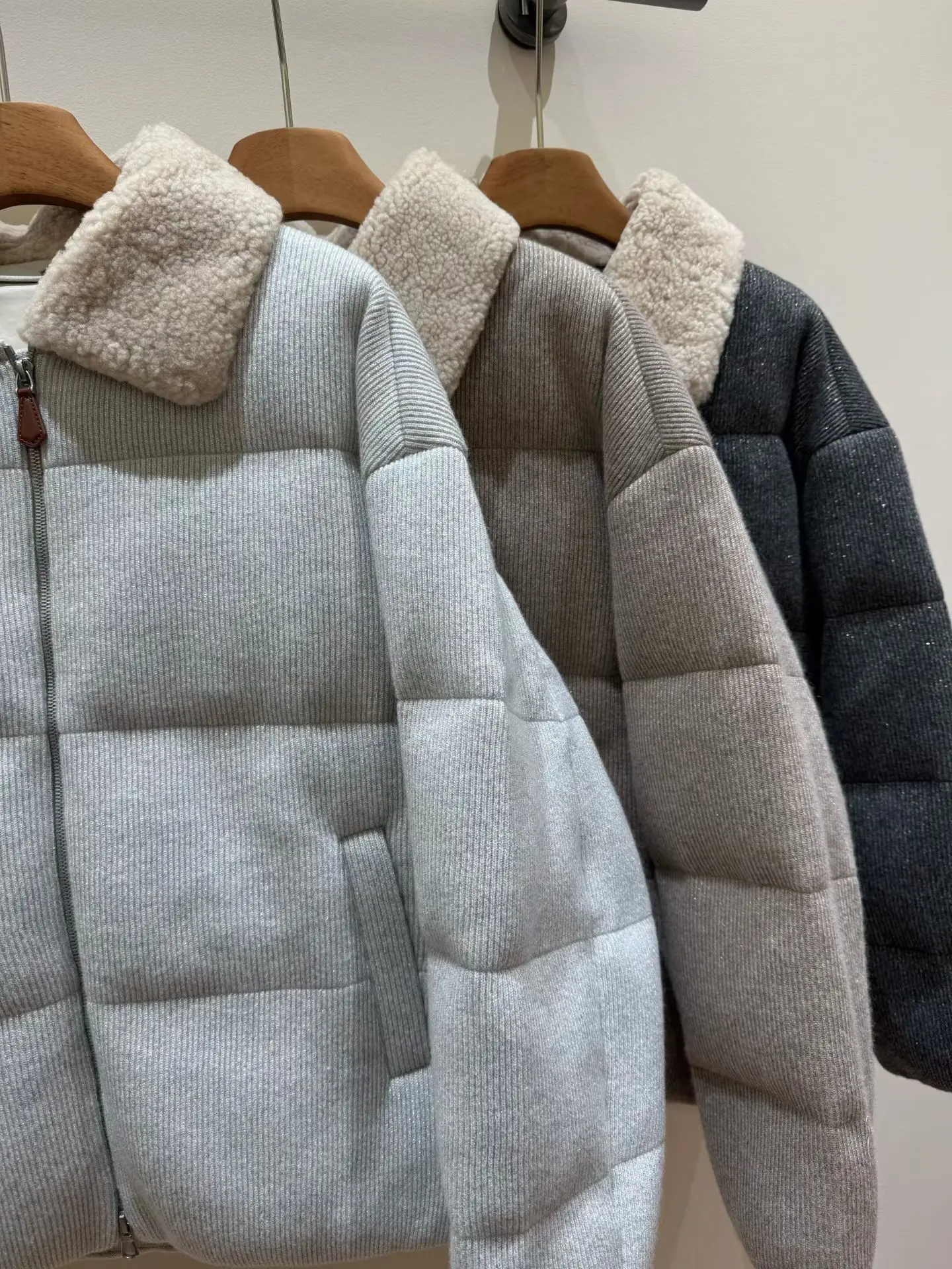 High-Quality, Stylish Women'S Goose Down Coat With Cashmere & Wool Blend (Sizes S, M, L) – New For Autumn/Winter 2026