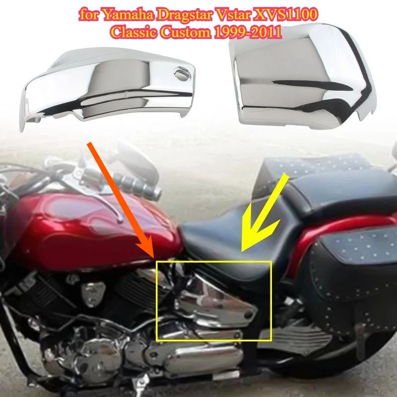 

for Yamaha Dragstar Vstar XVS1100 Classic Custom 1999-2011 Motorcycle ABS Battery Side Covers Fairing Modification parts
