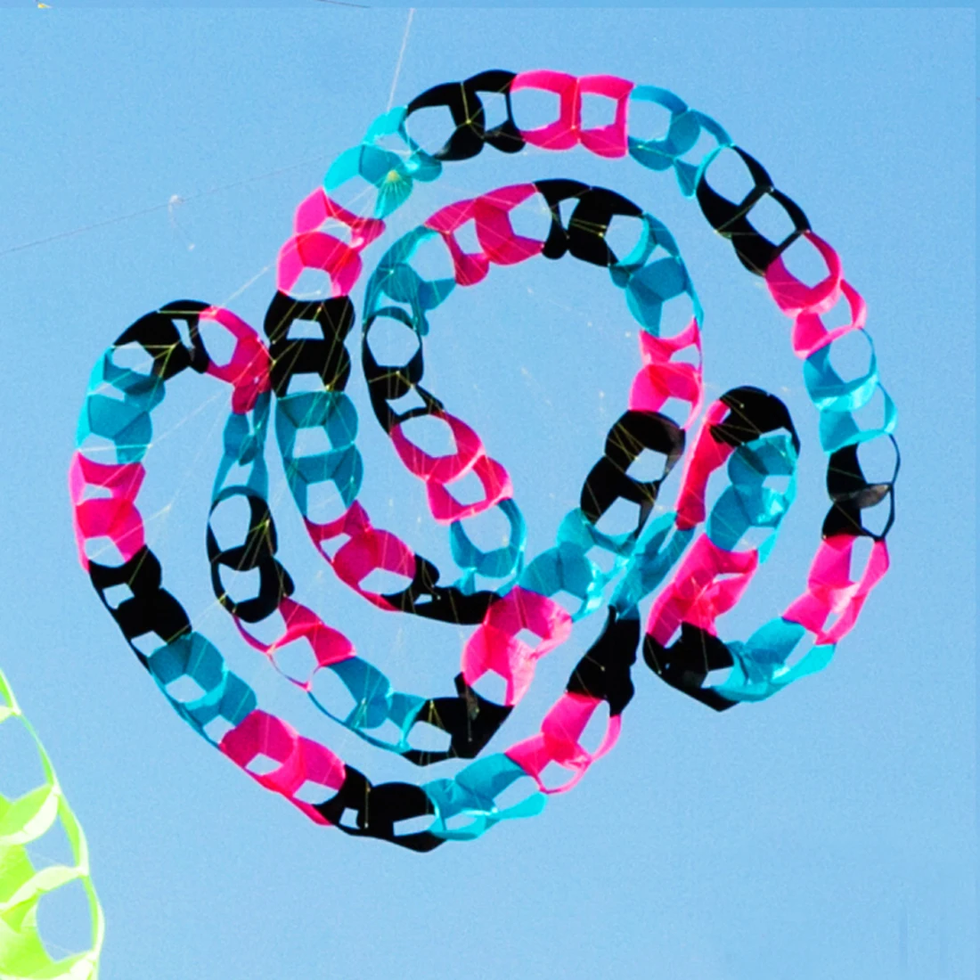 9km cobra pipa linha giratória lavanderia macio inflável pipa ao ar livre pendurado melhor tecido de náilon 30d ripstop (aceitar atacado)