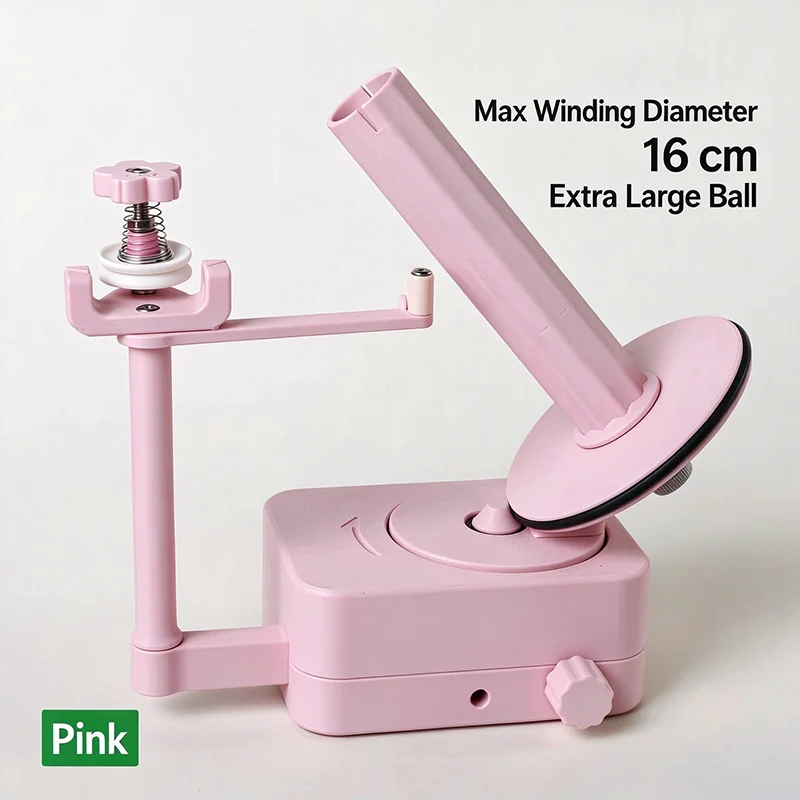 Electric Yarn Ball Winder Automatic Small Hank Winder for Yarn Plying Twisting