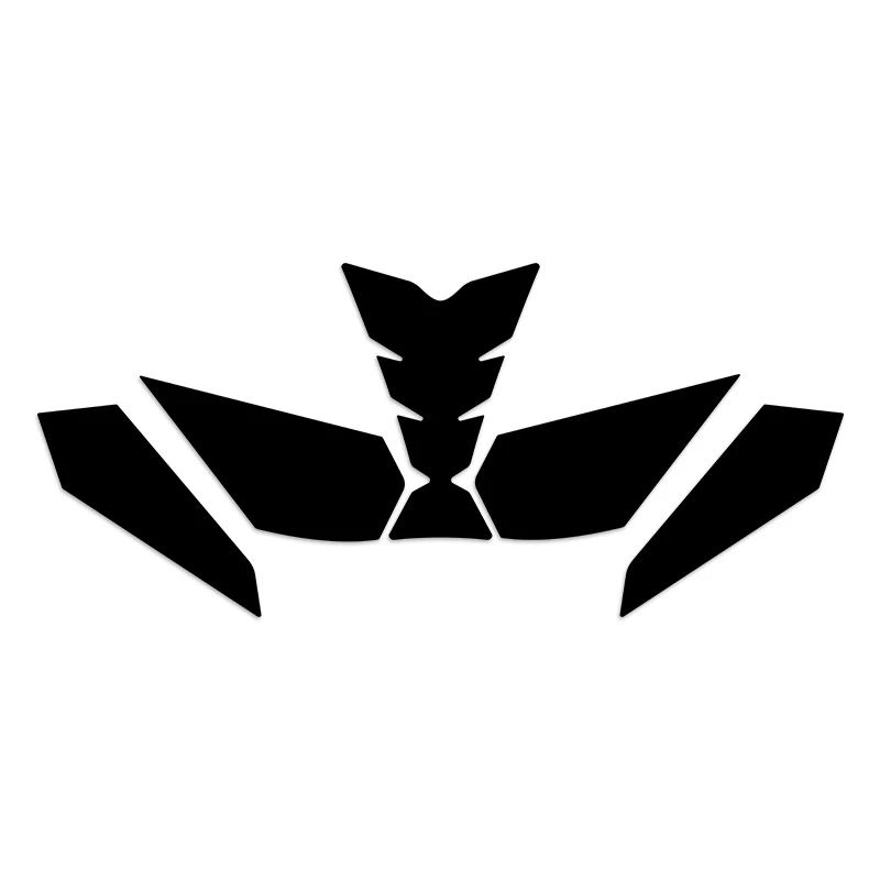 مجموعات ملصقات حماية خزان الوقود التذكارية ، إكسسوارات الدراجات النارية ، الغاز ، وسادة الوقود ، تجديد الديكور ، KAWASAKI ZX4R 4RR #4