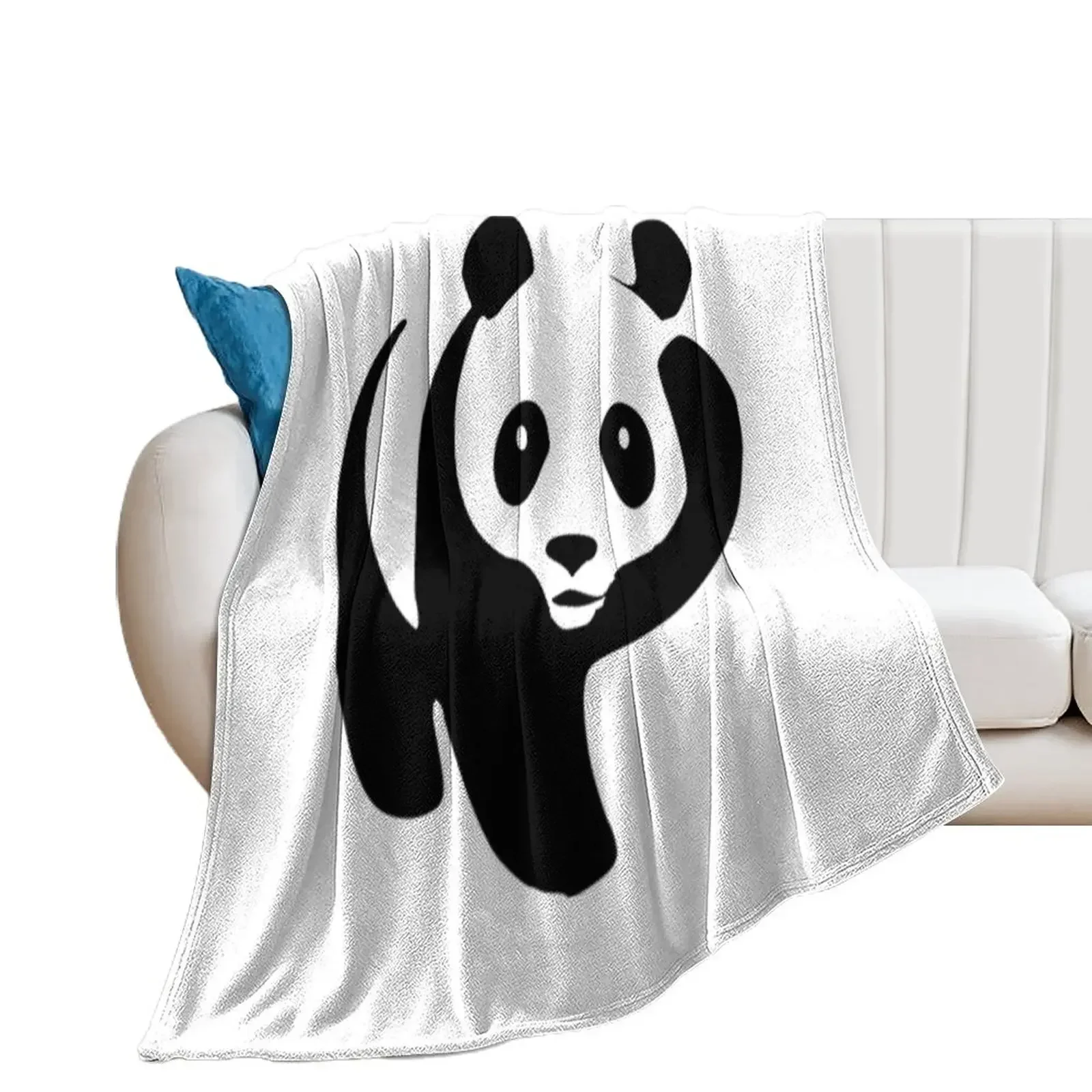 

PANDA Throw Blanket Bed Comforter Soft Plush Plaid Custom Blankets