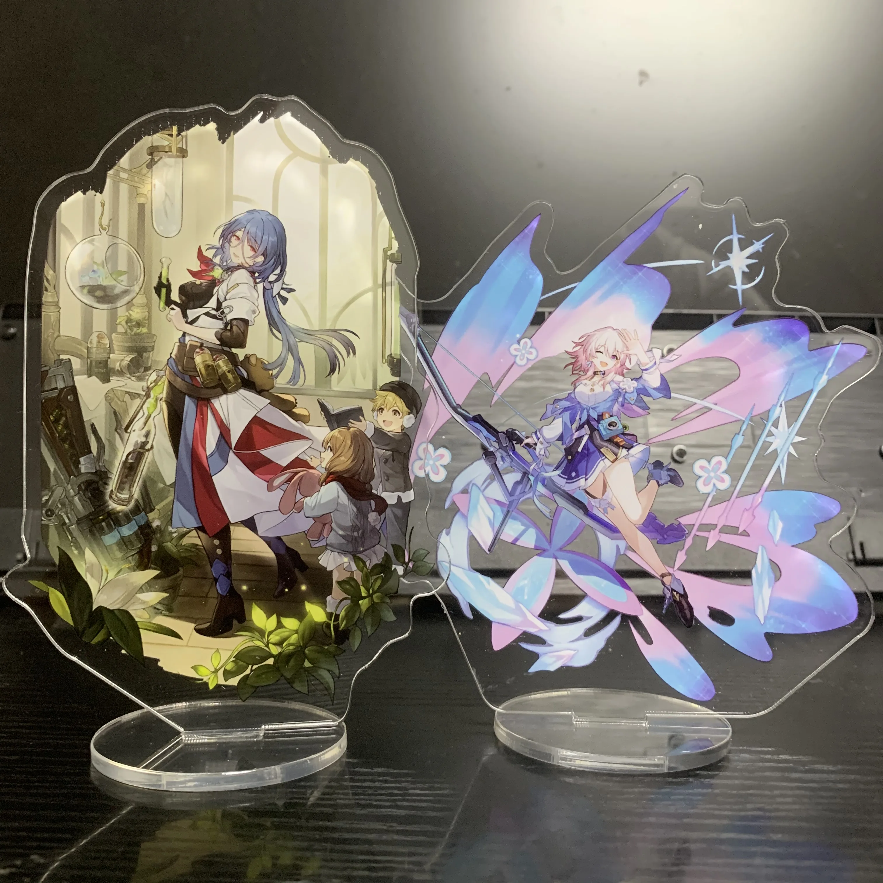 Honkai: Star Rail Anime Figures Dan Heng March 7th Himeko Welt Yang Cosplay Acrylic Stand Model Toy Fans Christmas Gifts