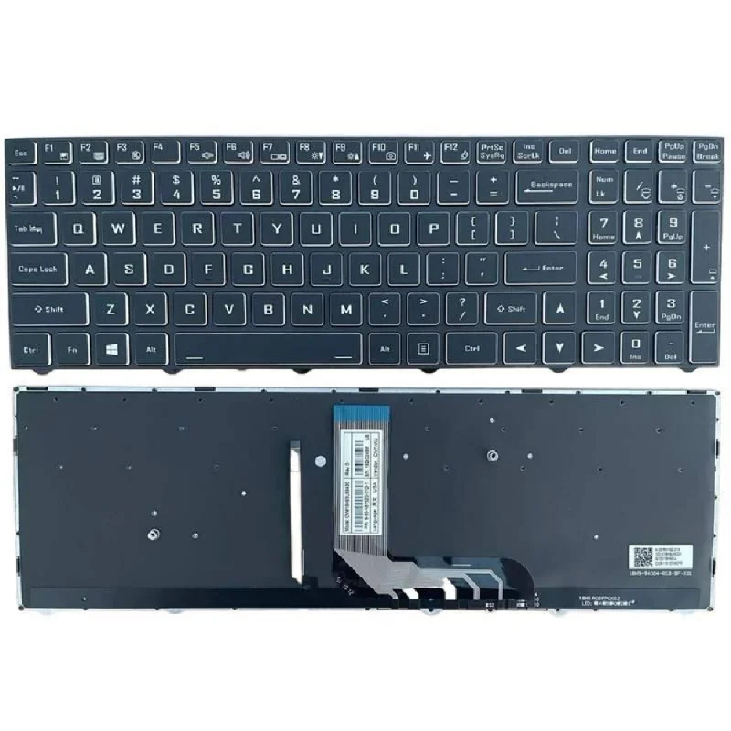 New US Laptop Keyboard For Prostar X170SM X170SM-G Backlit