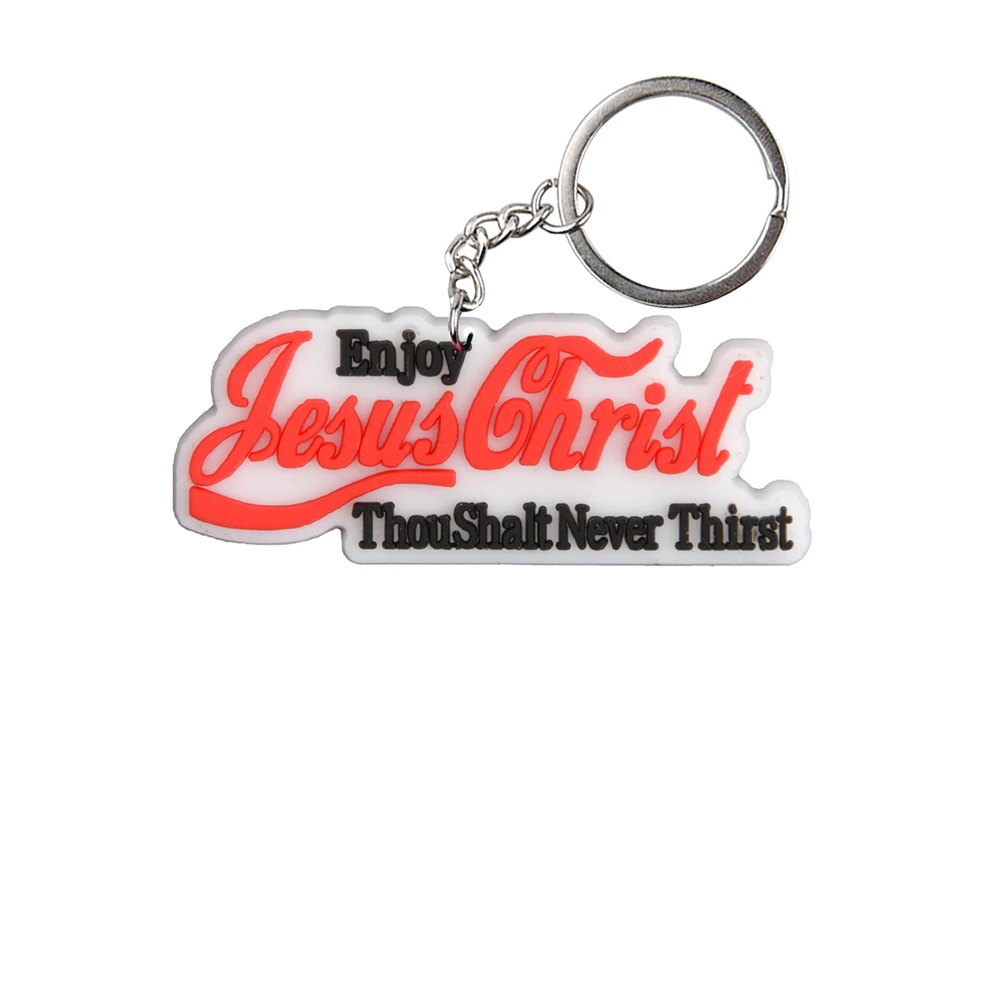 1pcs Lord Juesus Keychains Boys Girls God Keyrings Kids The Virgin Mary Key Chains Church Key Rings For Men Women Party Favor