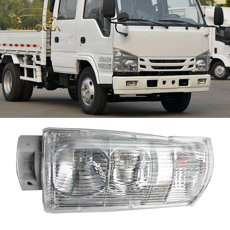 reamocea-1個入り-車用フロント右フォグランプ-サイドコーナーライト-ウインカーライト-いすゞ100pトラック用-サイドライト-サイドマーカーヘッドライト