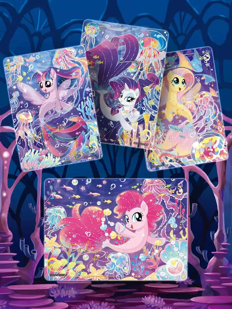 Layou My Little Pony:Friendship Is Magic Cards Huiyue Packs Anime pesta lucu Friendship Eternal Pack hadiah mainan kartu koleksi